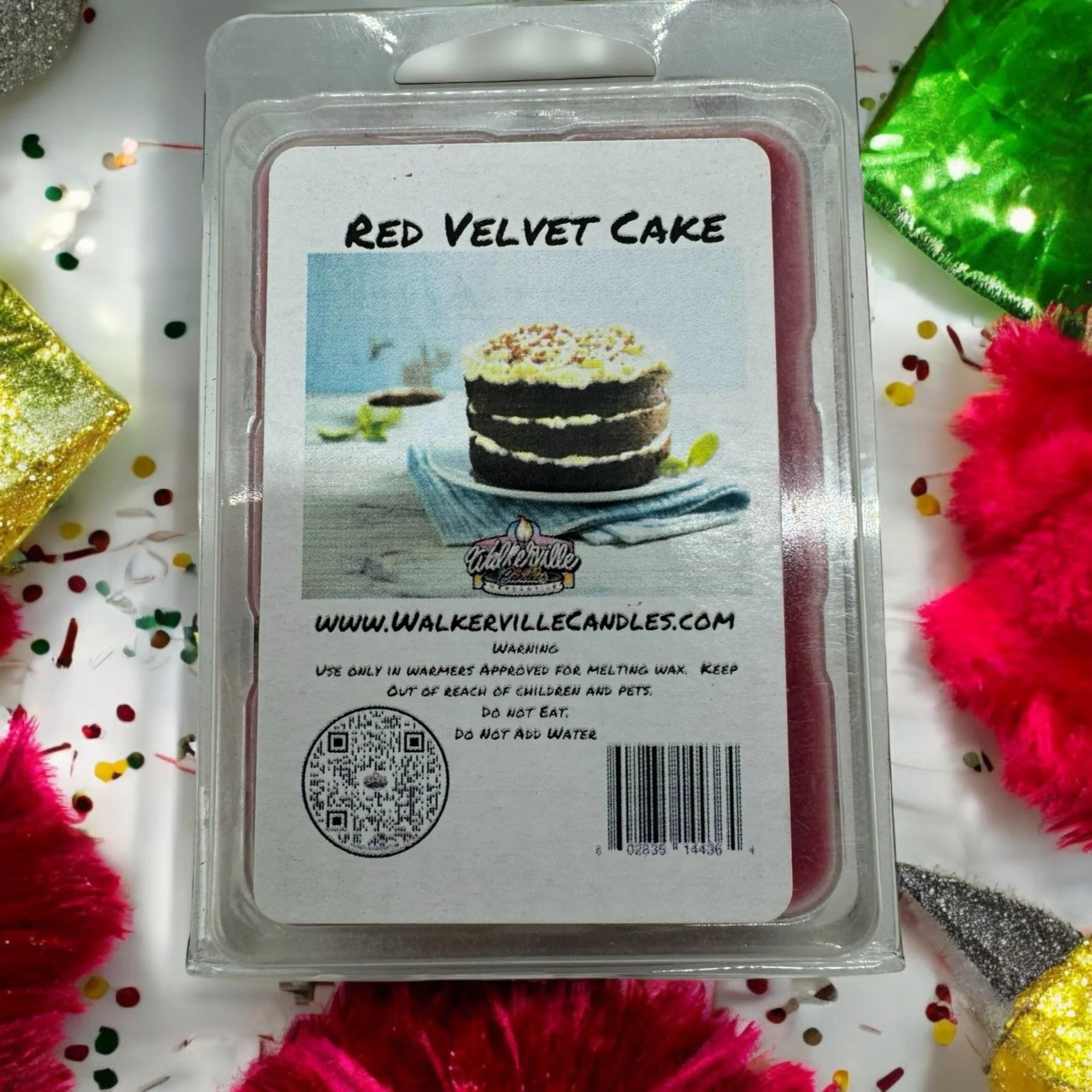 Red Velvet Cake Wax Melt - Walkerville Candles