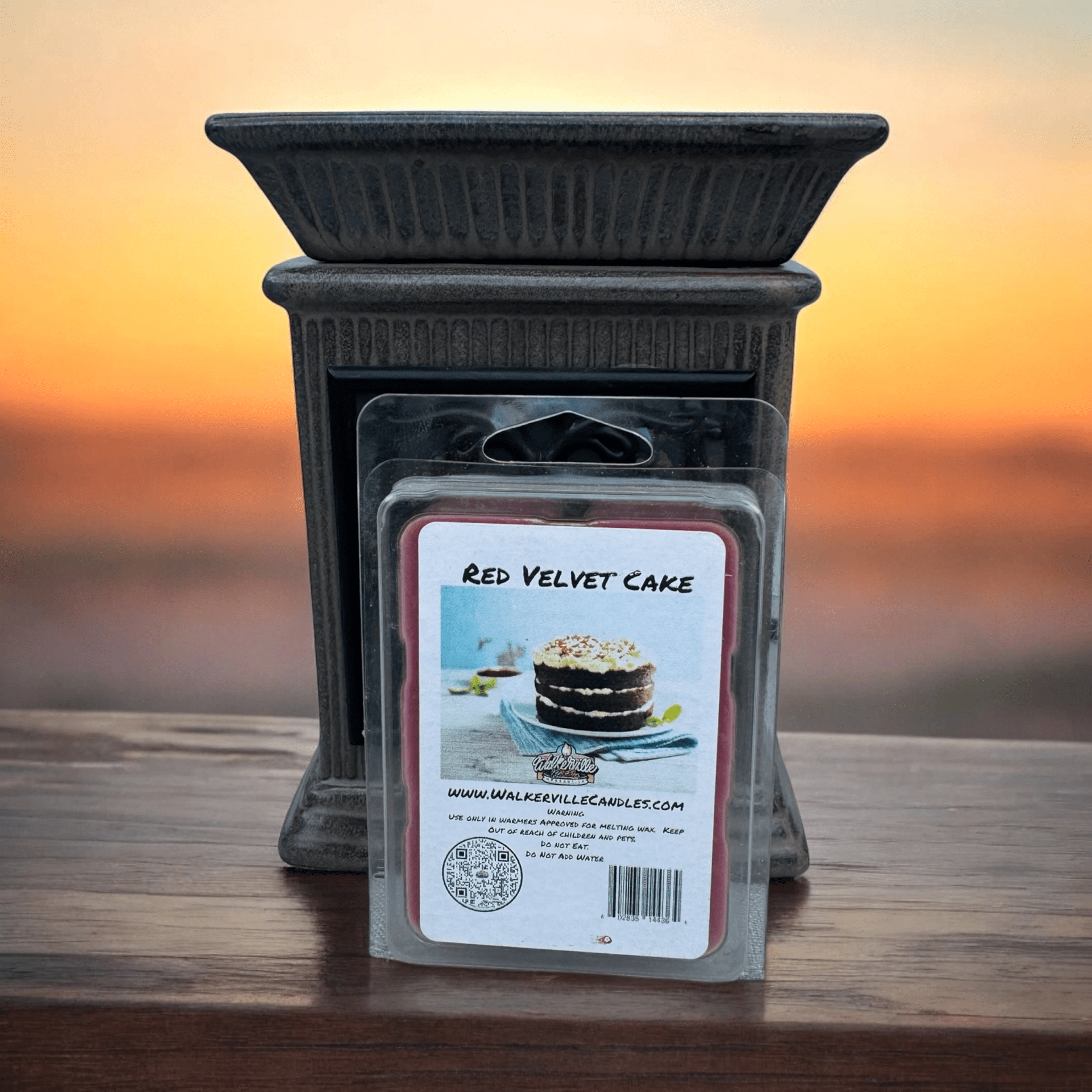 Red Velvet Cake Wax Melt - Walkerville Candles
