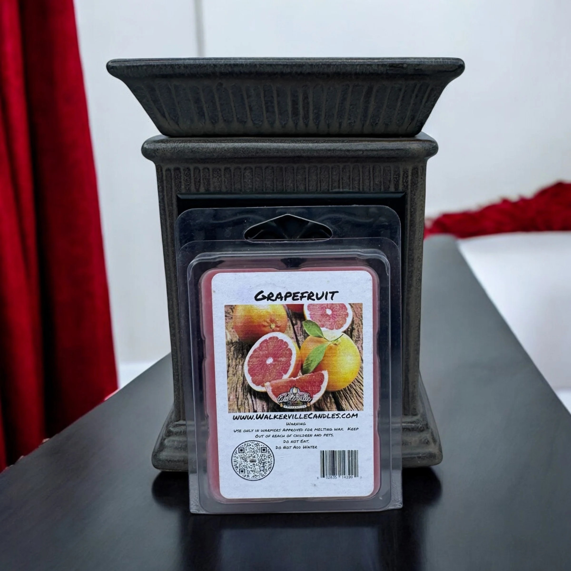 Grapefruit Vegan Soy wax, Hand-poured, Eco-friendly Fruity Wax Melt