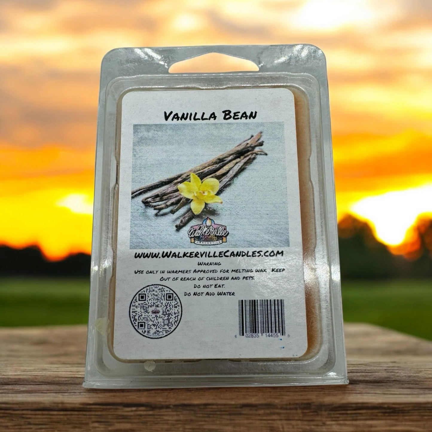Vanilla Bean Scented Handmade, Eco-friendly Wax Melt