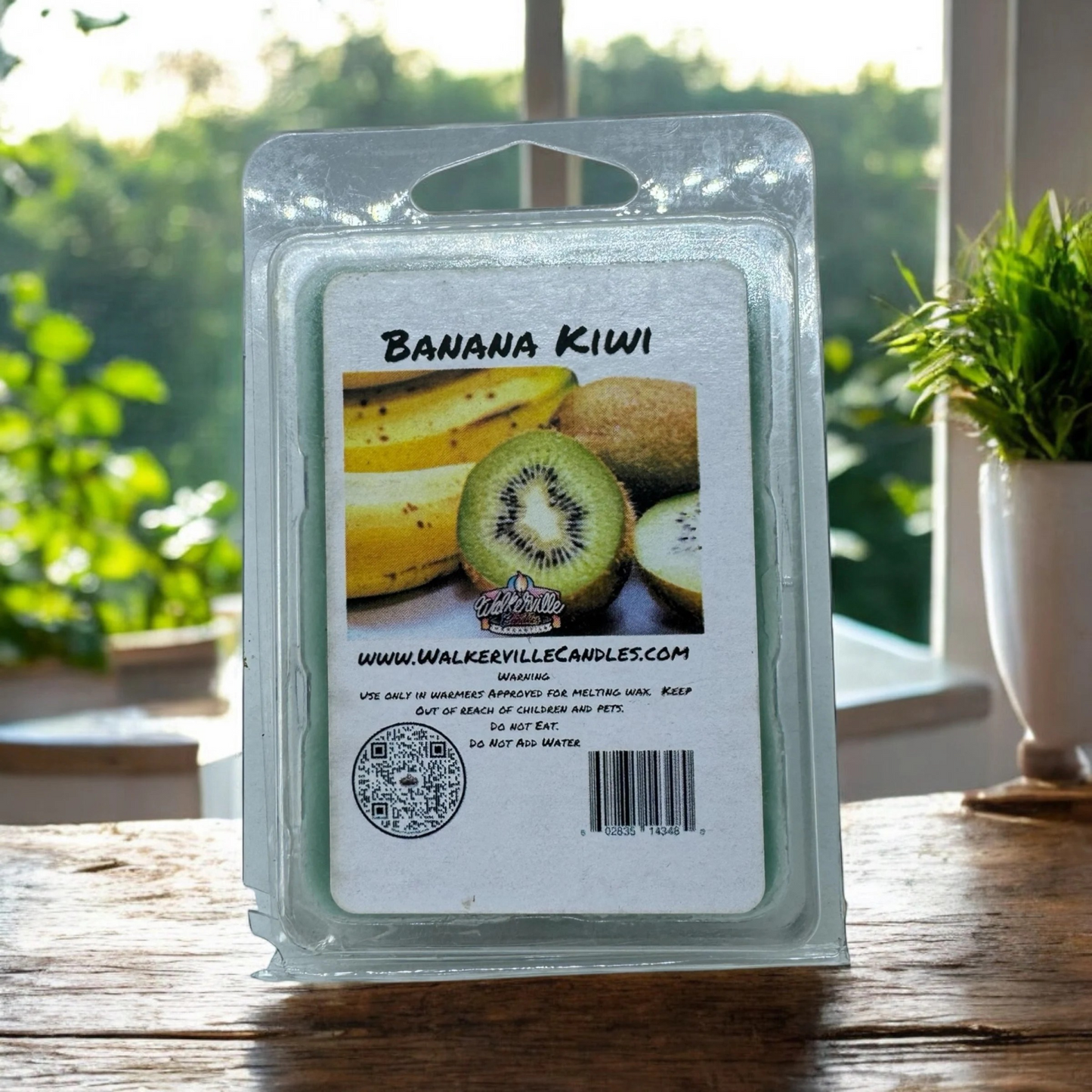 Banana Kiwi Scented Handmade, Eco-friendly Wax Melt