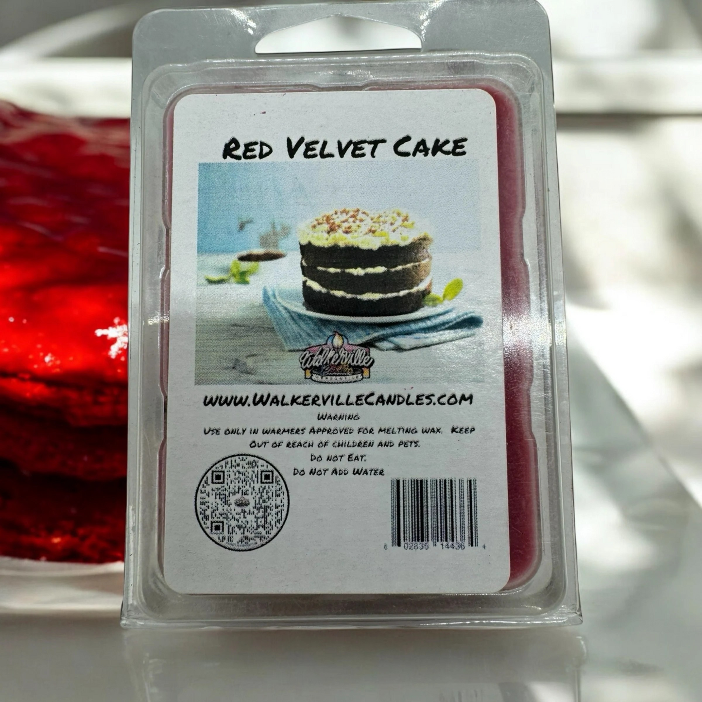 Red Velvet Cake Scented Handmade, Eco-friendly Wax Melt