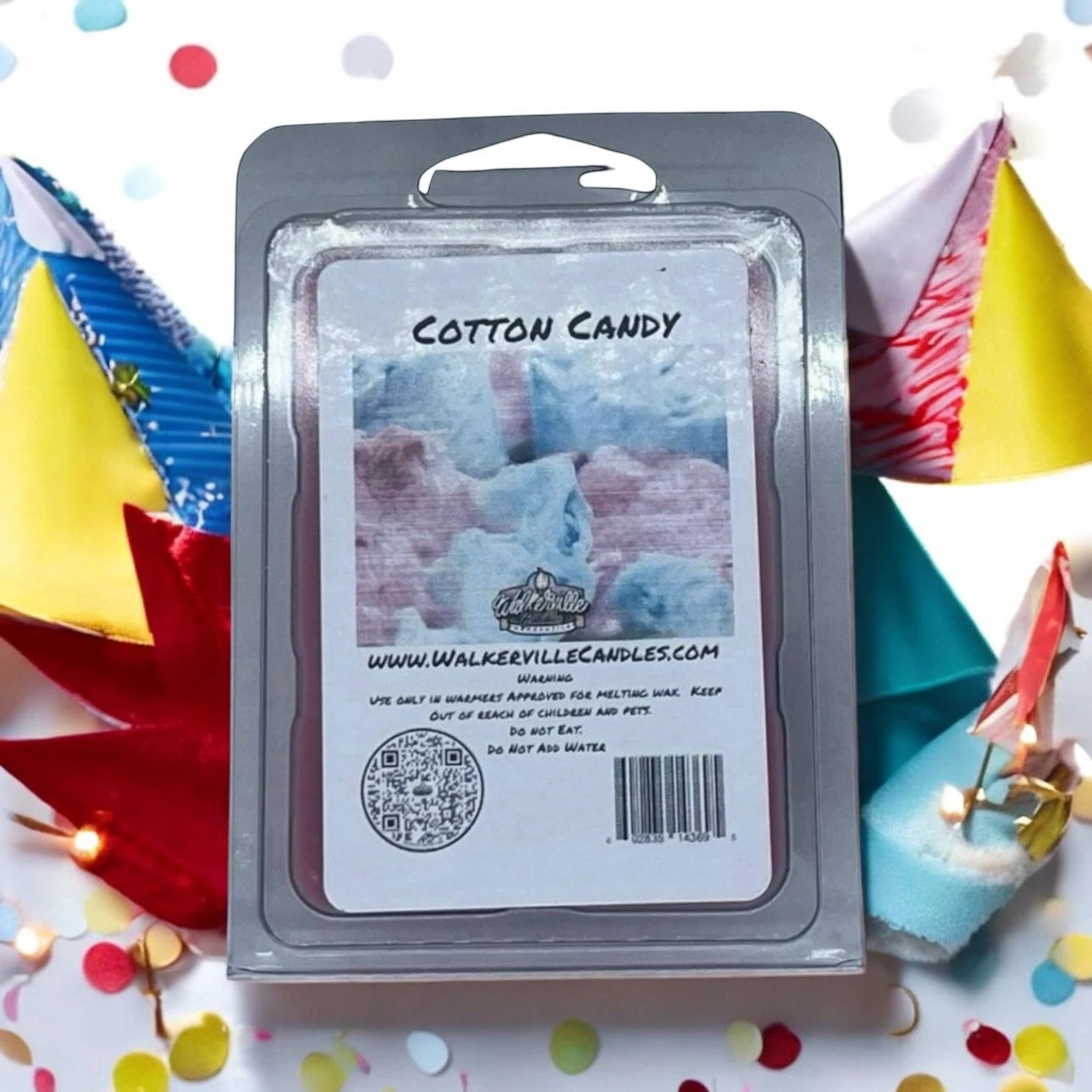 Cotton Candy Scented Handmade, Eco-friendly Wax Melt