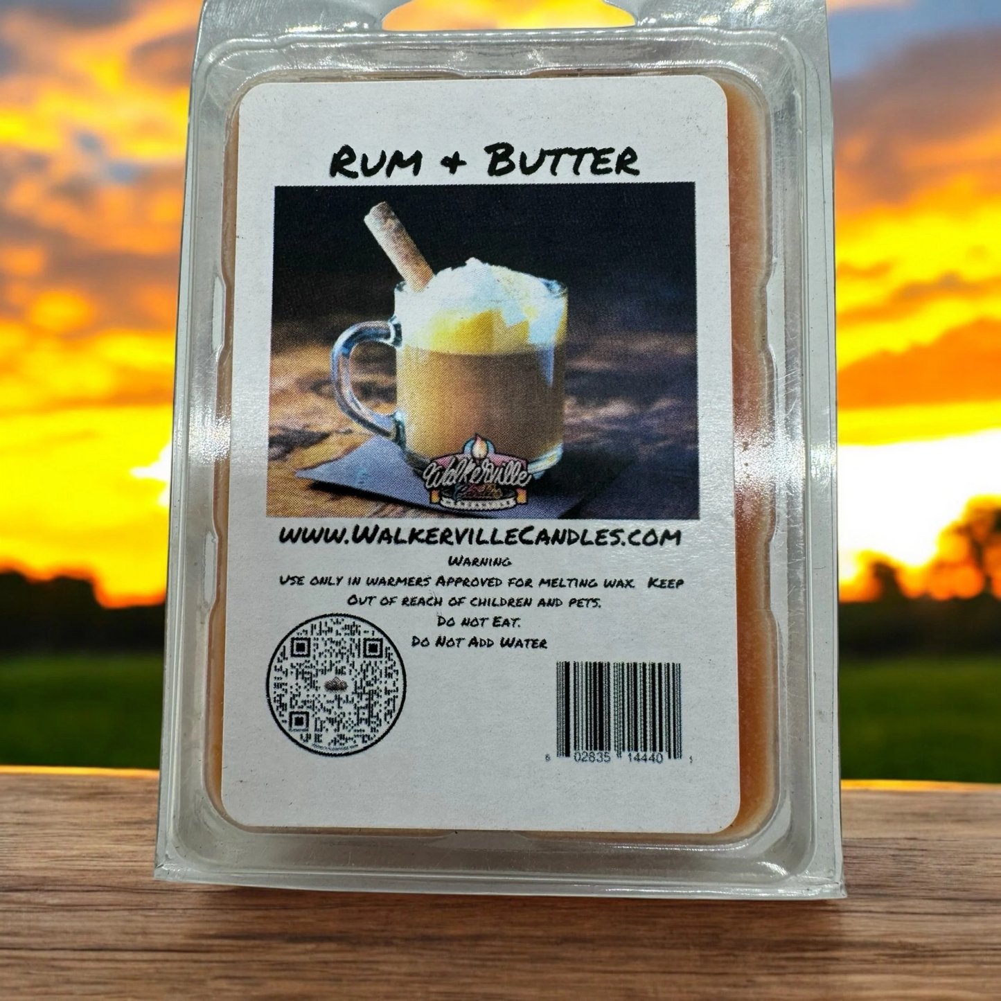 Rum & Butter 100% Coconut Soy Eco-friendly Wax Melt