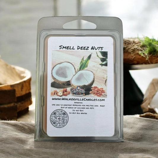 Smell Deez Nuts Vegan Soy wax, Hand-poured, Eco-friendly Fruity Bakery Food Drink Wax Melt (Copy)