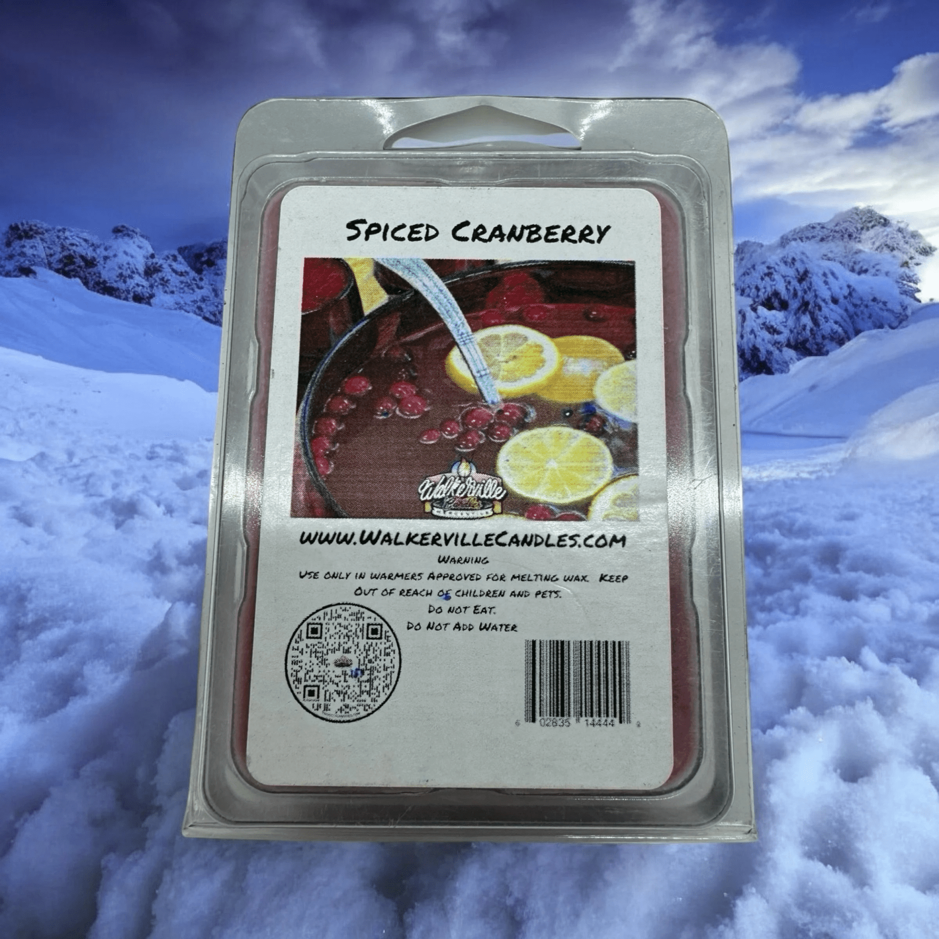 Spiced Cranberry Wax Melt - Walkerville Candles