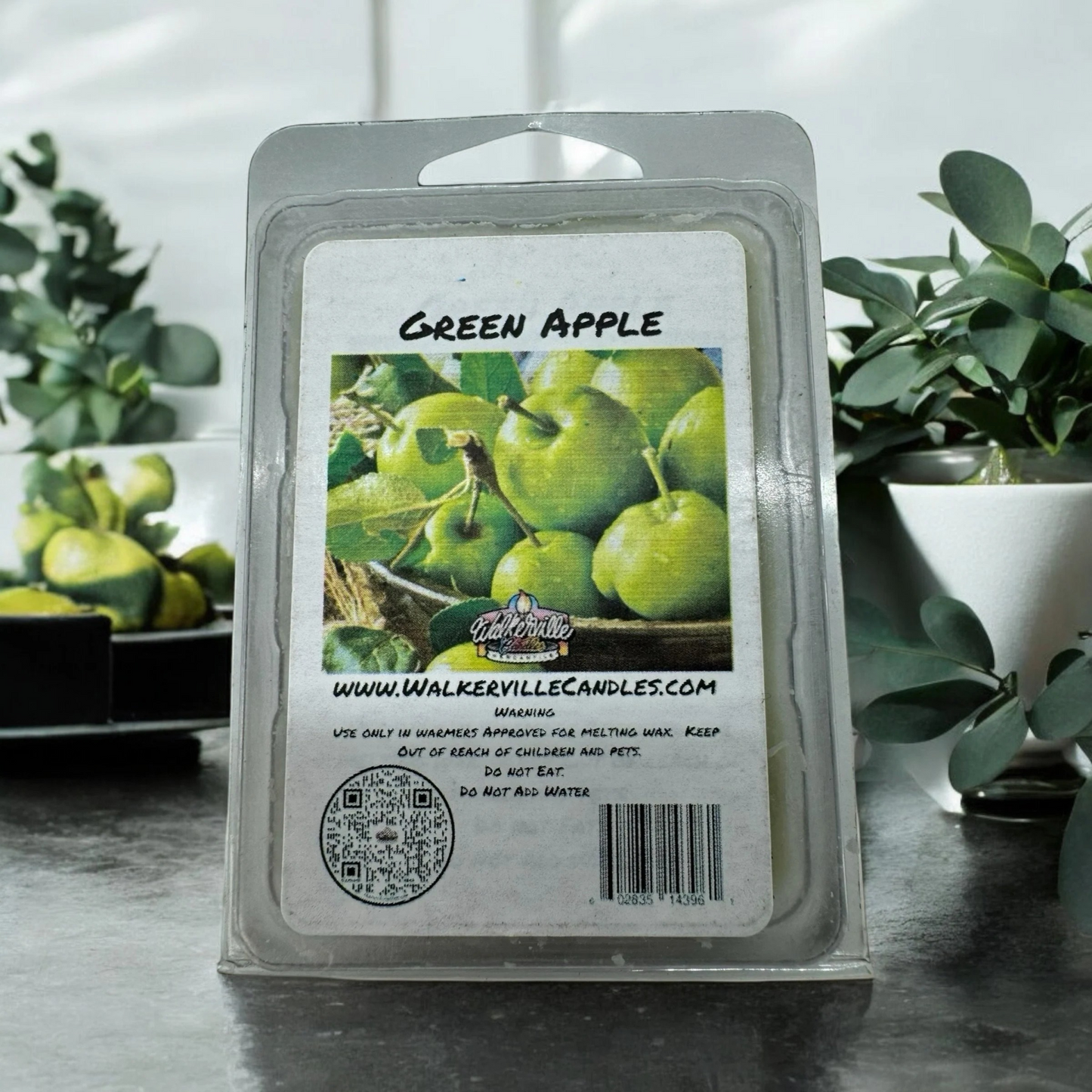 Green Apple Scented Handmade, Eco-friendly Wax Melt