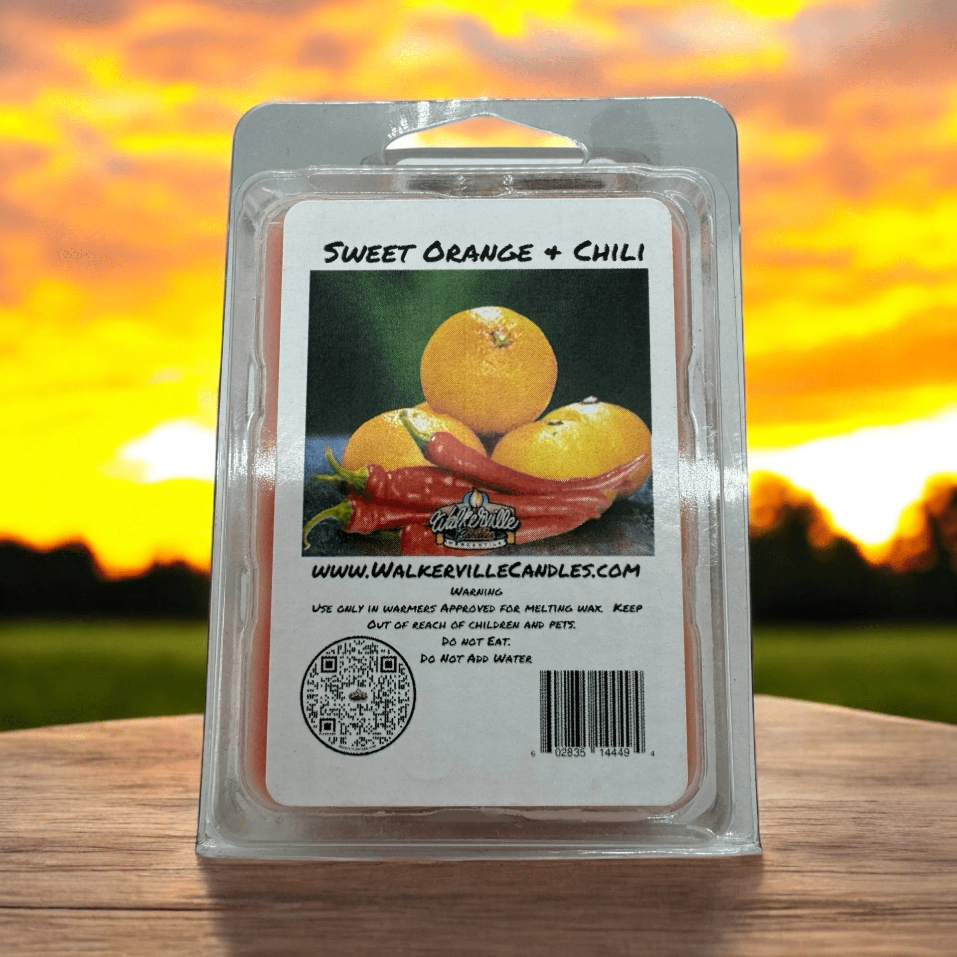 Sweet Orange & Chili Wax Melt - Walkerville Candles