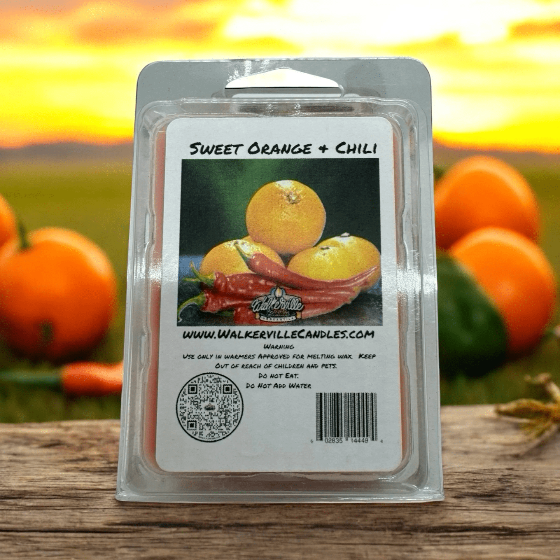 Sweet Orange & Chili Wax Melt - Walkerville Candles