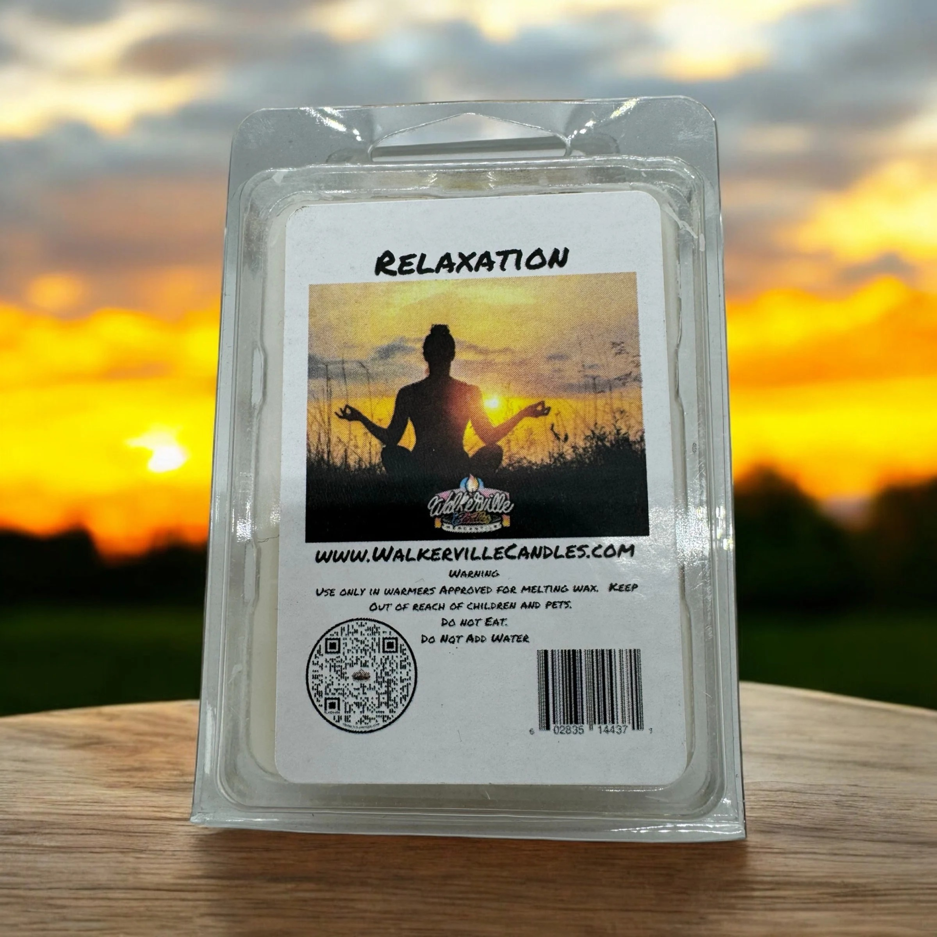 Relaxation Vegan Soy wax, Hand-poured, Eco-friendly Floral Fruity Clean Woodsy Wax Melt