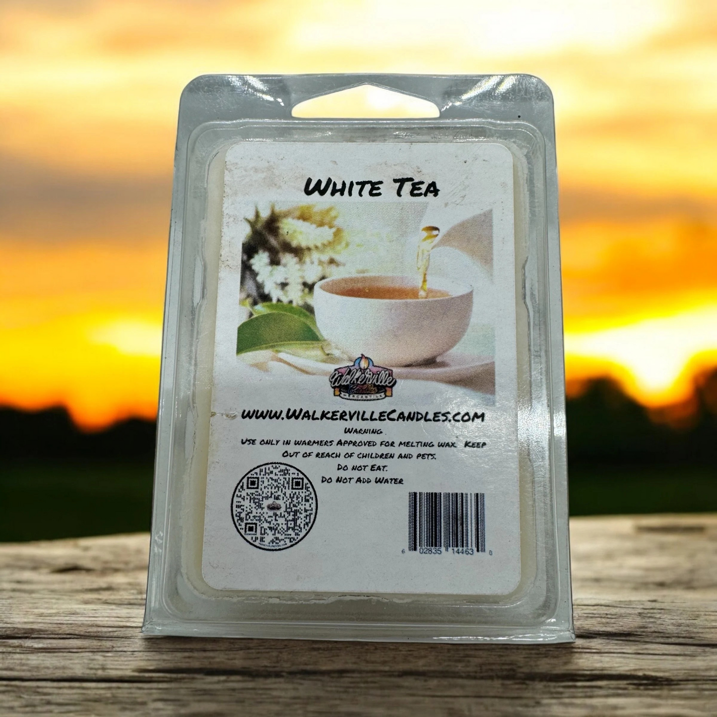 White Tea Scented Handmade, Eco-friendly Wax Melt