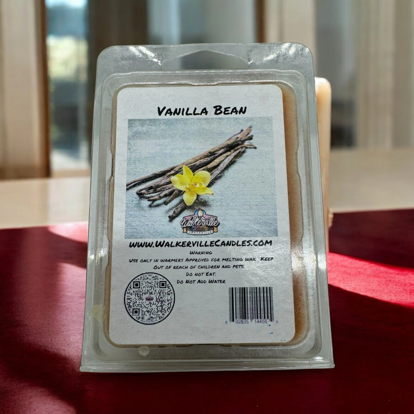 Vanilla Bean Scented Handmade, Eco-friendly Wax Melt