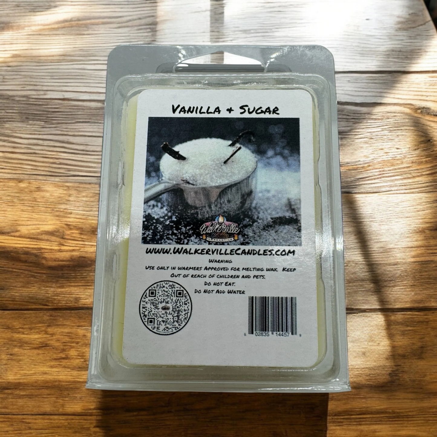 Vanilla & Sugar Scented Handmade, Eco-friendly Wax Melt