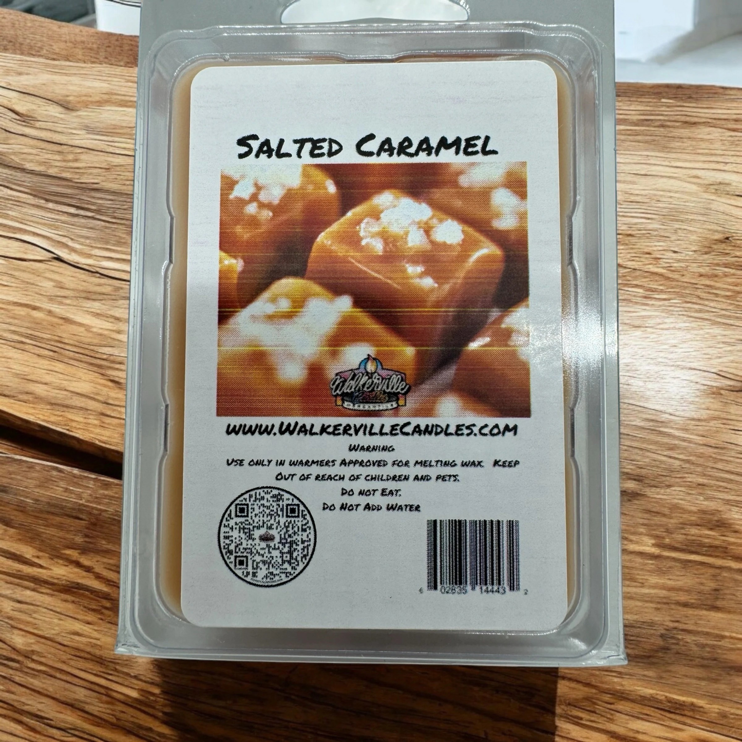 Salted Caramel Scented Handmade, Eco-friendly Wax Melt