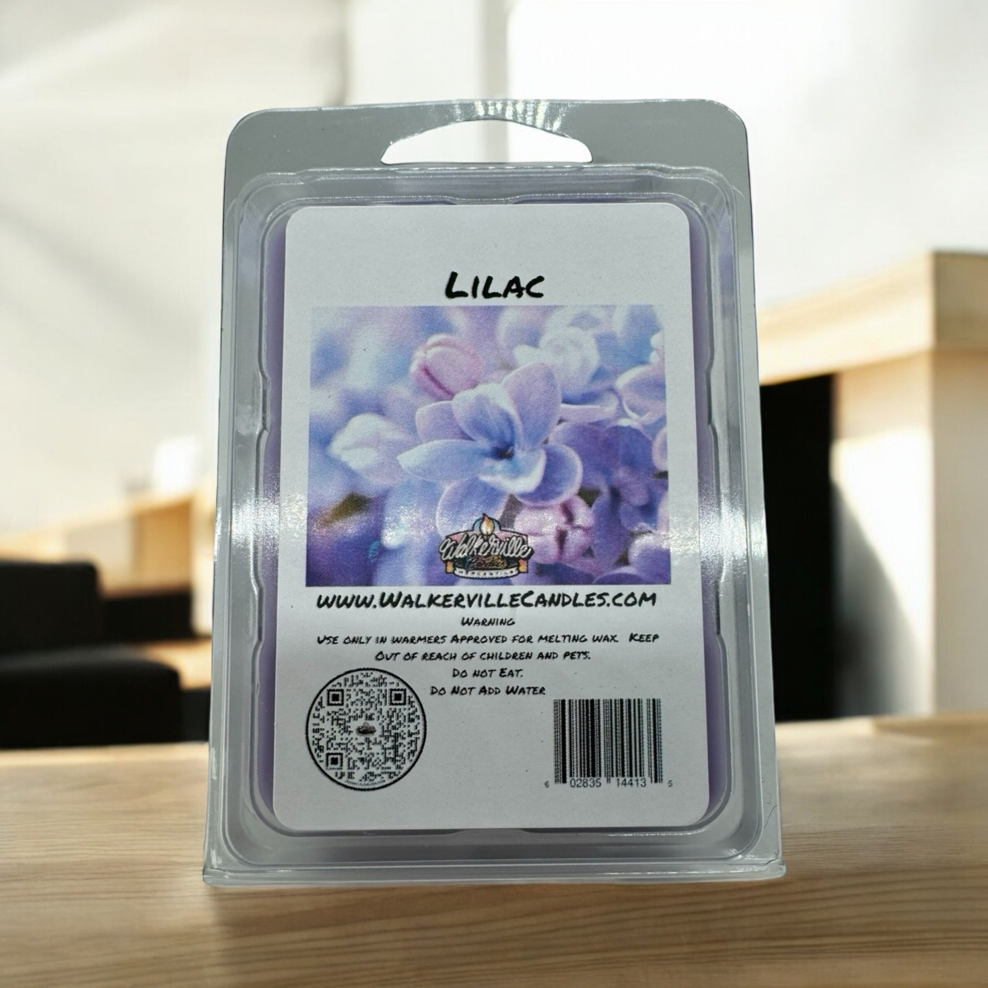 Lilac Vegan Soy wax, Hand-poured, Eco-friendly Floral Wax Melt
