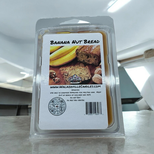 Banana Nut Bread Scented Handmade, Eco-friendly Wax Melt