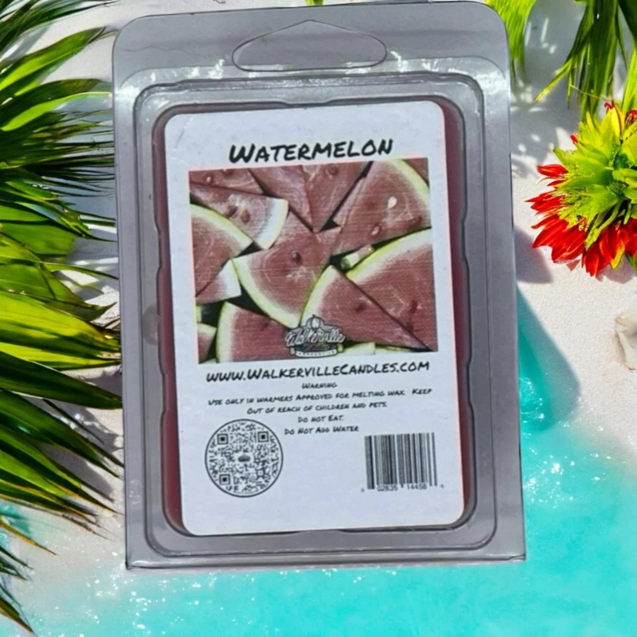 Watermelon Scented Handmade, Eco-friendly Wax Melt