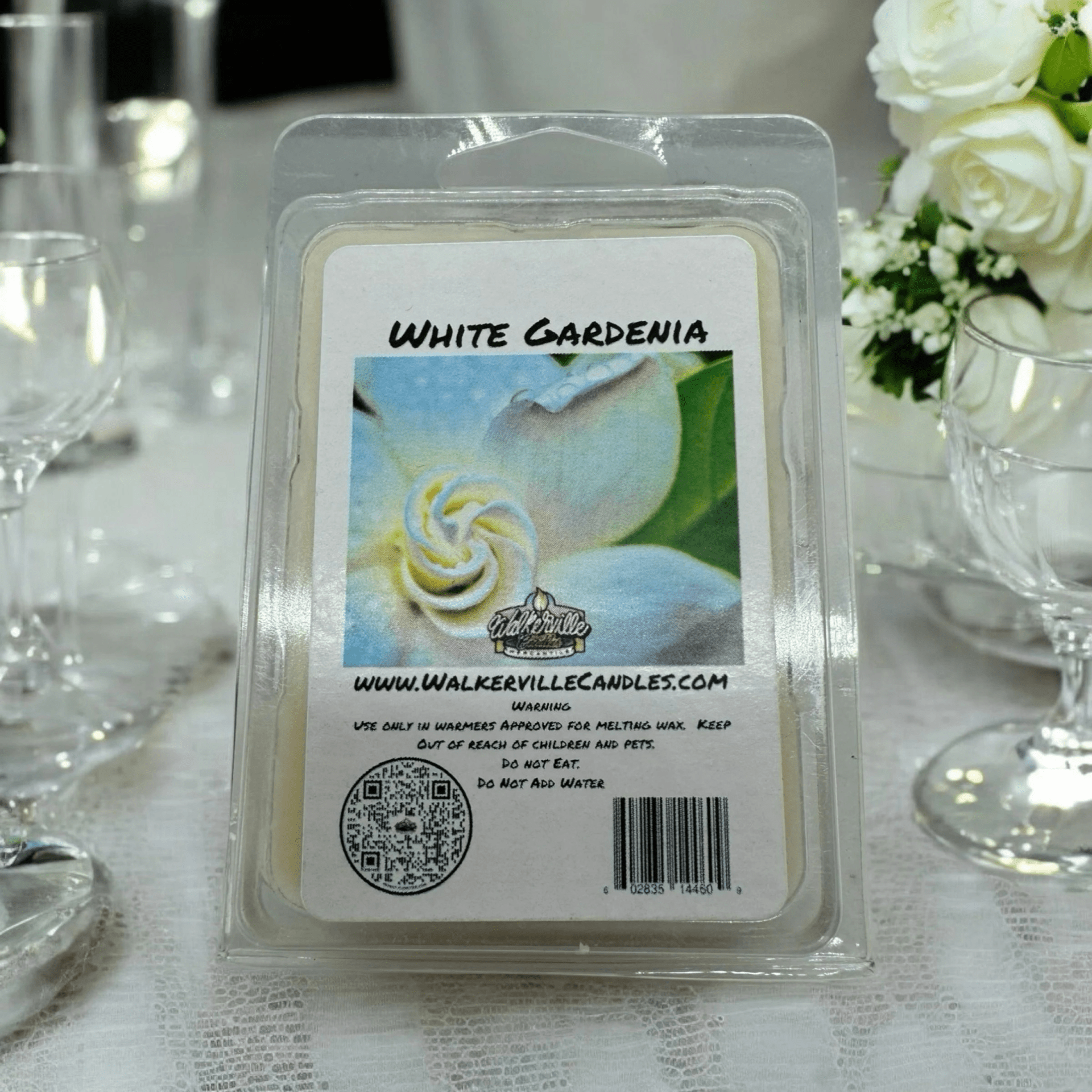 White Gardenia Wax Melt - Walkerville Candles