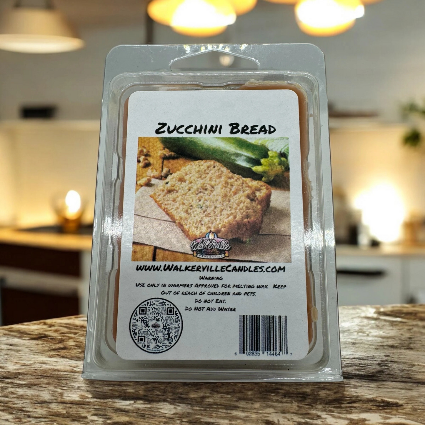Zucchini Bread Scented Handmade, Eco-friendly Wax Melt