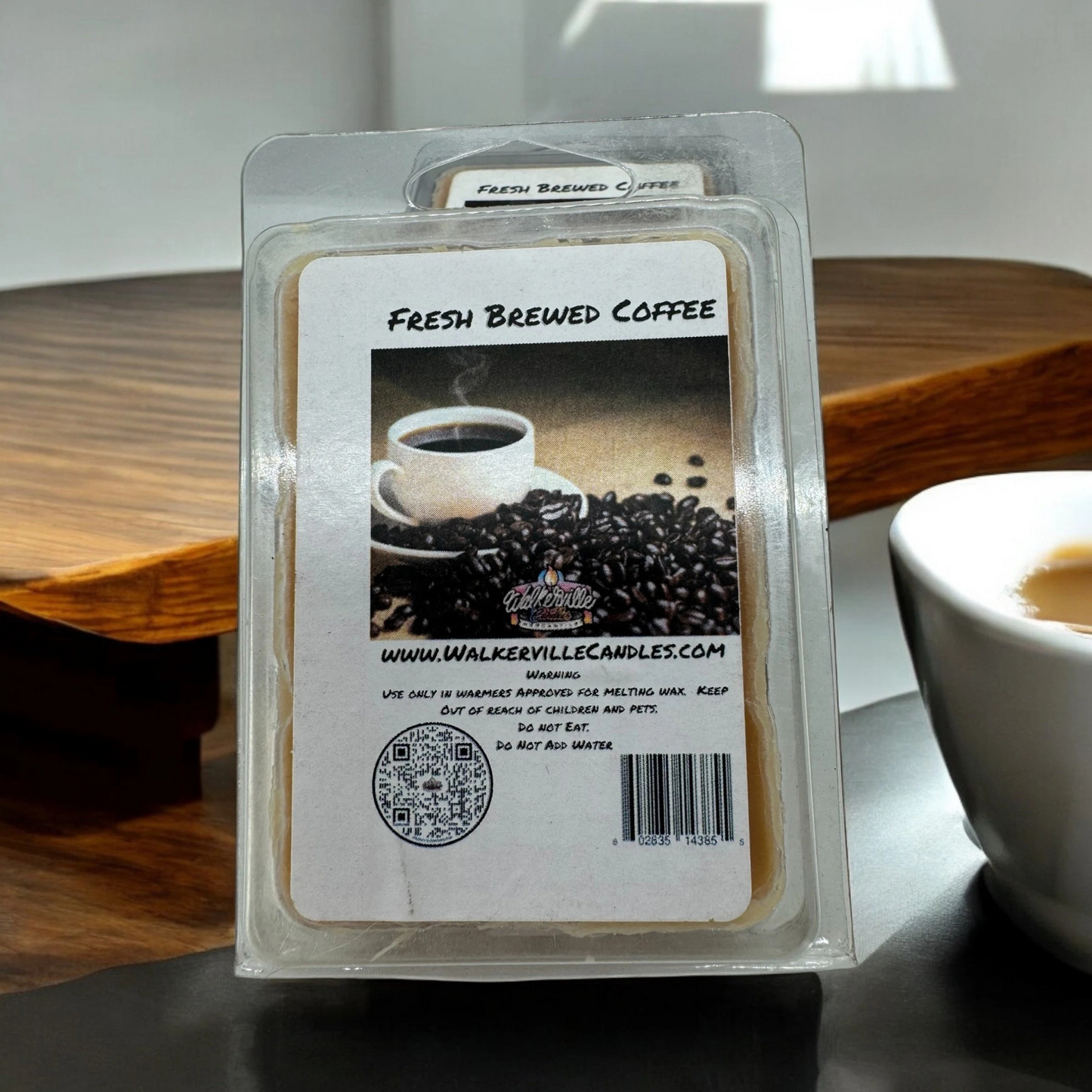 Fresh Brewed Coffee Scented Handmade, Eco-friendly Wax Melt