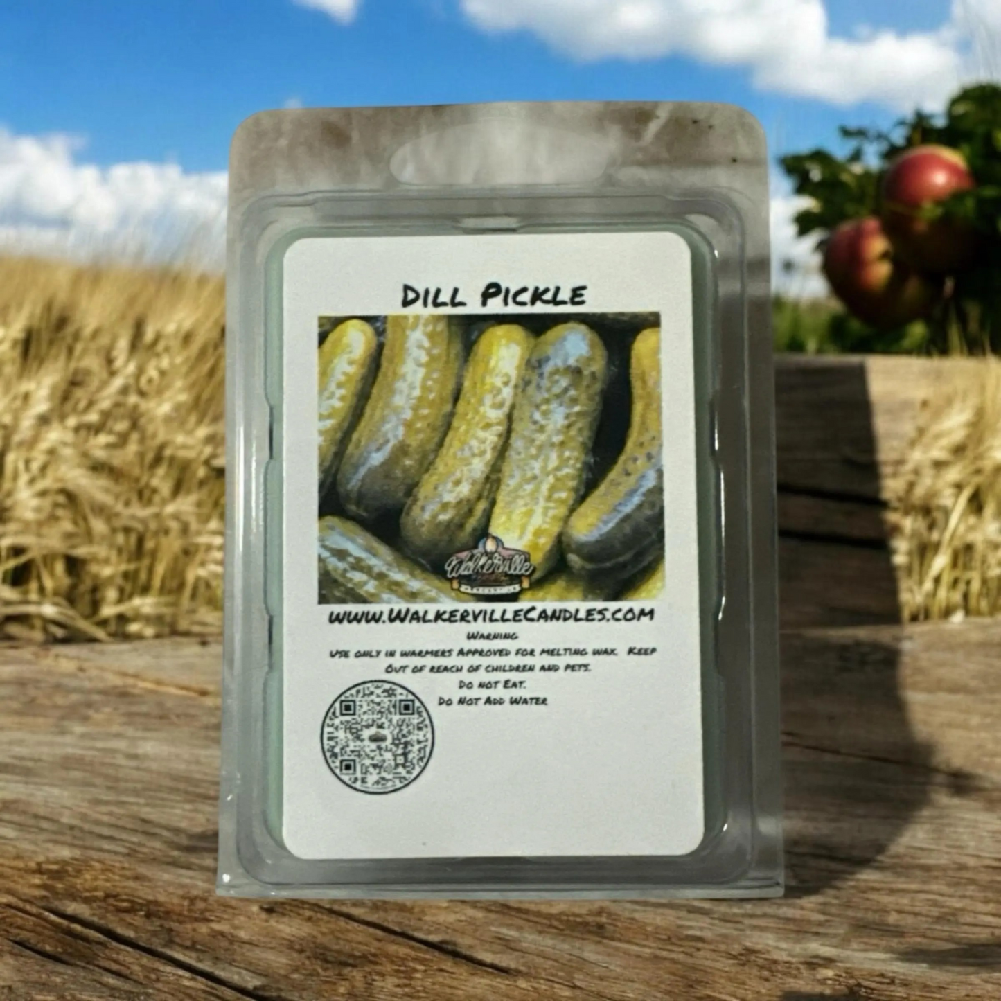 Dill Pickle Scented Handmade, Eco-friendly Wax Melt