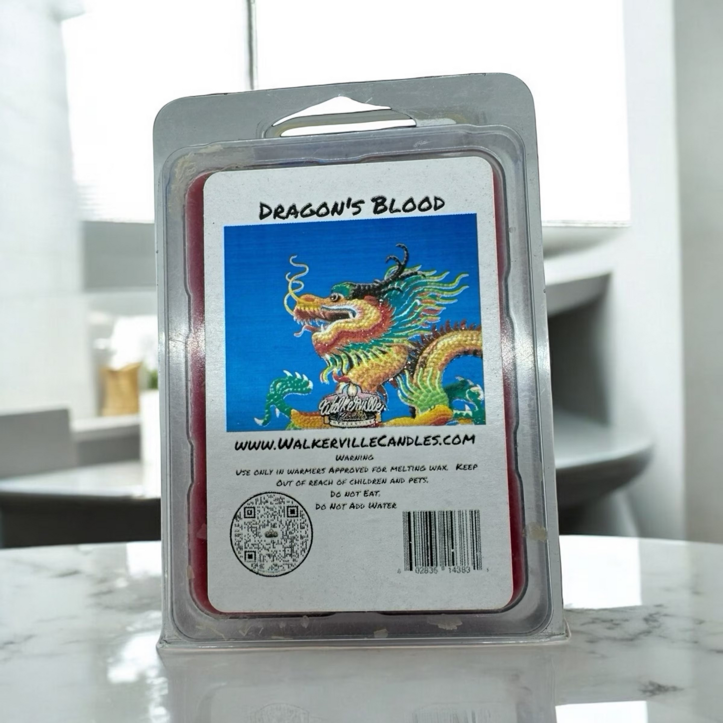 Dragon's Blood Scented Handmade, Eco-friendly Wax Melt